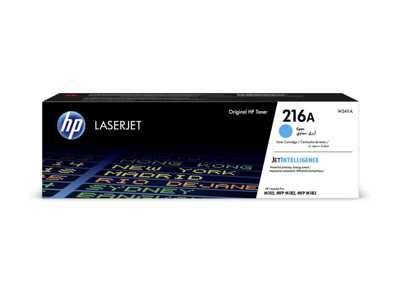 HP W2411A Cyan Cartucho de Toner Original - 216A