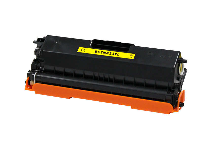 Brother TN421/TN423/TN426 Amarillo Cartucho de Toner Generico - Reemplazas TN421Y/TN423Y/TN426Y